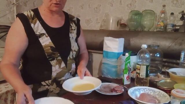 Ужин для двоих. Яичный рулет и отбивные. смотреть онлайн