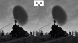 Railworks 3 3D VR video 3D SBS VR box google cardboard
