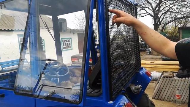 Самодельная кабина на минитрактор смотреть онлайн