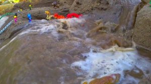 ПРОРЫВ ПЛОТИНЫ. ЗАТОПЛЕНИЕ ВОДОЙ ПЕСОЧНЫЙ ЛЕГО ГОРОД