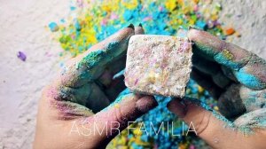 GUESS THE COLOR GAME COLLAB ❓?? Dyed Gym Chalk Cubes Edition | What Color is it??