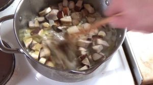 Грибной суп-лапша. Простой рецепт из БЕЛЫХ грибов