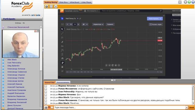 Forex Club. Сколько вы можете заработать на акциях Disney. 05.08.2015 смотреть онлайн