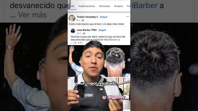 Messi paga MÁS DE $100 DÓLARES por este corte ?? #barberia #barbershop #messi