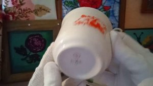Фарфоровые старые тарелки, чашки, кружки .#фарфор#винтаж