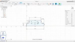 Fusion 360, урок 03 - инструмент Extrude, изделие Черчение 8