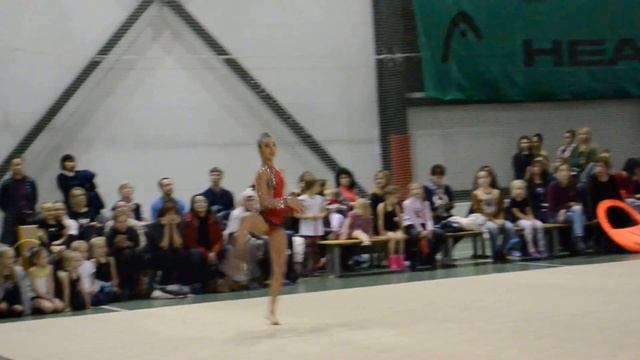 Гусарова Ника 2001 мяч МС "Золотая осень" 02/11/16 смотреть онлайн