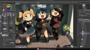 Painting Process - Day Off