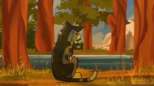 Теория " Что было бы если бы Белка осталась с Угольком?" Коты-воители. смотреть онлайн