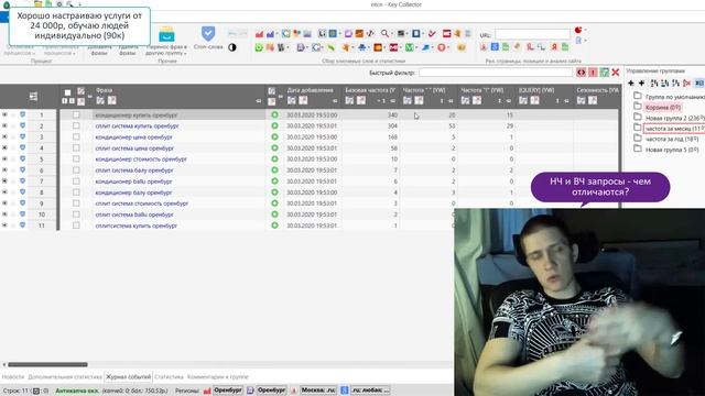 Операторы и частота запросов в Яндекс Директ, работа с вордстатом