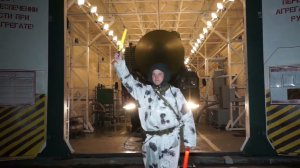 Выдвижение колонны ПГРК «Ярс» на боевое патрулирование в Алтайском крае