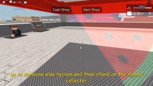 How to glitch in super hero tycoon (Roblox)