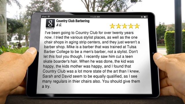 Country Club Barbering Tulsa
Great
5 Star Review by A G. смотреть онлайн