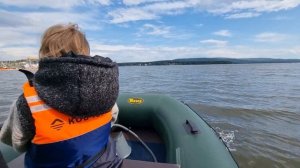 Тест лодочного электромотора Sunelexe 40Lbs и LiFePO4 аккумулятора 60Ач