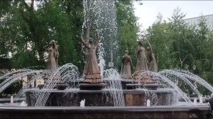 Fountains dancing ⛲️night танцующие фонтаны