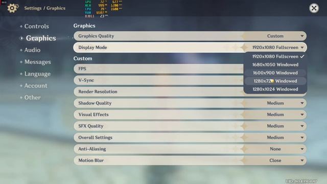How to Play Genshin Impact Full Screen on other Resolution (borderless full screen) смотреть онлайн