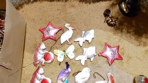 Новогодние картонажные игрушки СССР.