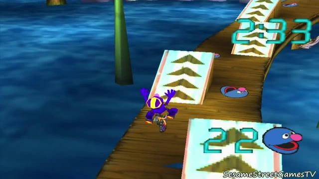 Sesame Street Sports Cookie Monster Grover And Elmo Races Compilation смотреть онлайн