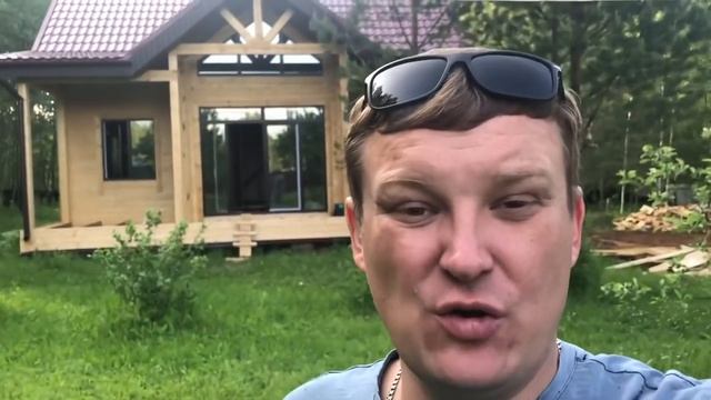 Как изменился каркасный дом после зимы? | Монтаж кессона под скважину смотреть онлайн