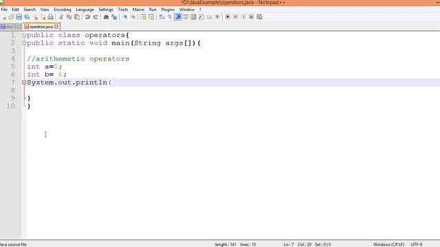 Java Operators