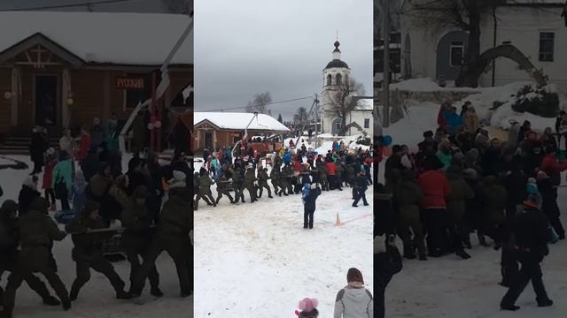 Зимний праздник 2017/Перетягивание каната