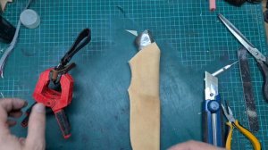 Нож ручной работы.