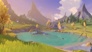 Фонтейн. Район Берилл. Часть 7. Пруд с горячими водами