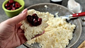 Сырники с вишней в духовке