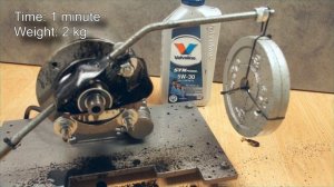 Valvoline Synpower FE 5W30 - 9800km Test tarcia 100°C