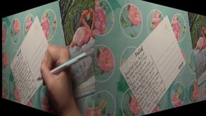 Как подписать почтовую открытку | Посткроссинг | Postcrossing | Как я подписываю открытки