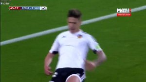 Santi Mina Goal  Barcelona 0 - 2 Valencia 17 04 2016 HD