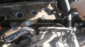 замена прокладки клапанной крышки на TOYOTA VITZ 1NZ-FE 2002Г.В