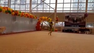 Художественная гимнастика (Каролина, 10 лет), Rhytmic gymnastic (Karolina, 11 y.o.)
