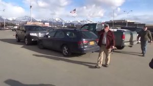 #220 США Аляска Анкоридж Первый день Первый раз за рулем