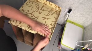 комод из картона / мебель своими руками