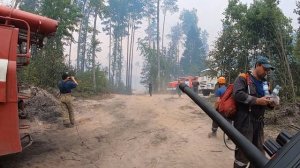 Лесной пожар 2021. Саров.Мордовский заповедник.Часть 1