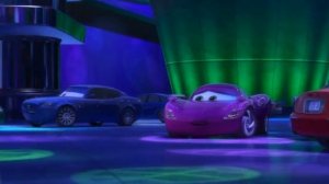 Rod Redline bathroom fight scene: Cars 2