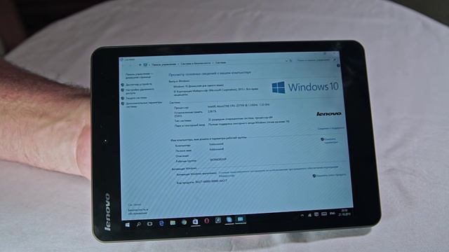 Экспресс видео-обзор планшета Lenovo MiiX 3 8" смотреть онлайн