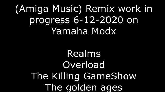 Yamaha Modx Amiga Remix Work in progress(6 dec 2020) смотреть онлайн