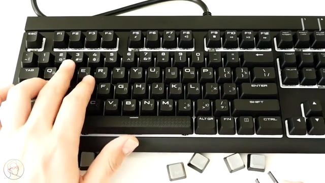 Лучшая игровая клавиатура! Corsair Strafe RGB MX Silent 1 смотреть онлайн