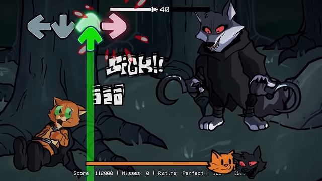 Death Toll but Puss in Boots and the Big Bad Wolf Sing It 🎶 (FNF Cover + Reskin) смотреть онлайн