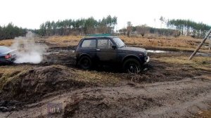 Audi quattro против Нивы