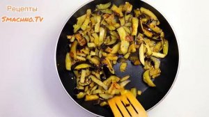 САЛАТ С БАКЛАЖАНАМИ И КУРИЦЕЙ/СЫТНЫЙ ПИКАНТНЫЙ  И Очень ВКУСНЫЙ/ТЕПЛЫЙ САЛАТ С Баклажанами
