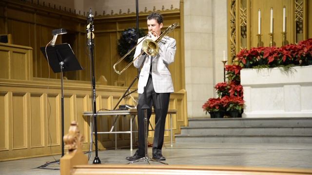 LIVE: Morceau Symphonique for Trombone and Organ (Guilmant) смотреть онлайн
