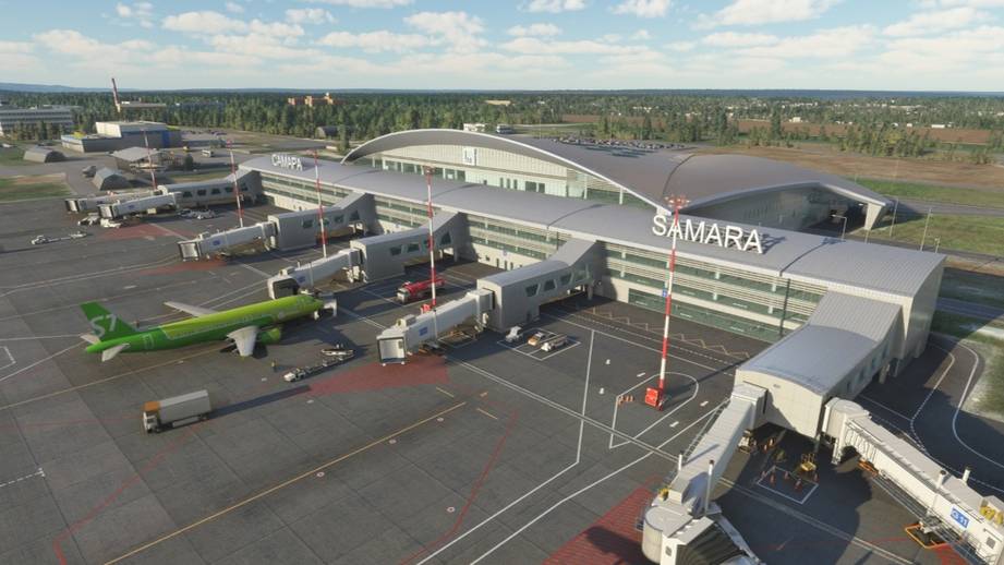 UWWW Аэропорт Самара от SceneryCreation в Microsoft Flight Simulator| Обзор на Xbox Series X