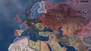 When you set Expert ai mod to random - Hoi4 Timelapse