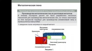 Металлическая пена. Часть 1