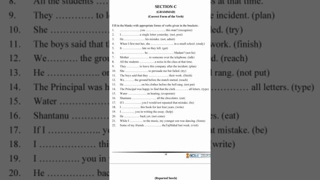 Rbse 10th English solved question bank 2024● rbse 10th question bank answers 2024 #rbse10th2024exam