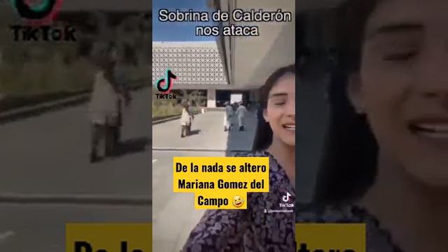 Sobrina de Felipe Calderón se altera en plena transmisión 😱