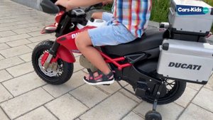 Детский электромотоцикл Peg Perego Ducati Enduro